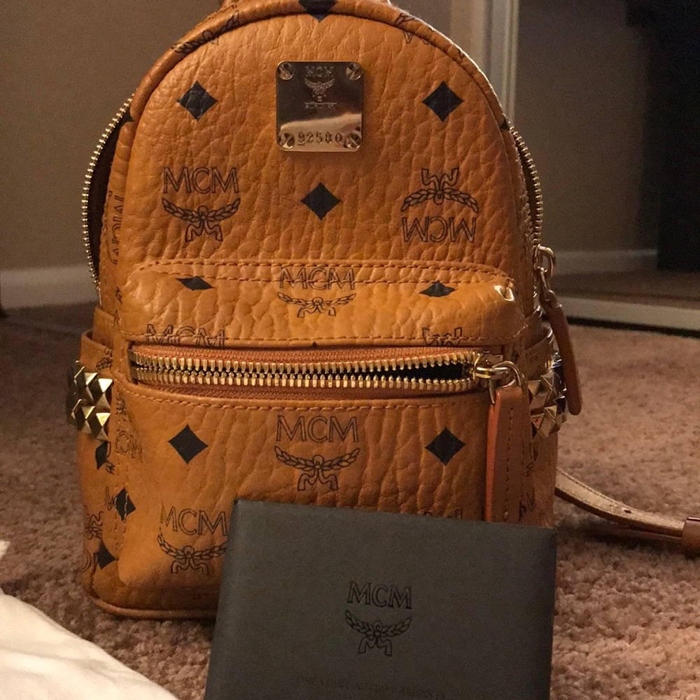 MCM side studded Bebe boo backpack